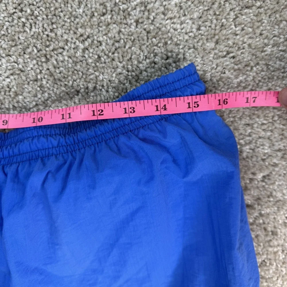 Vintage Weekender Swim Shorts Mens Large Blue Mesh Lined Elastic Waist Trunks